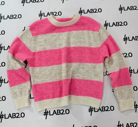 Maglione Stripes Pink
