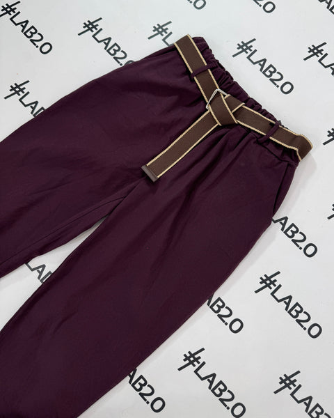 Pantalone Toffee Prugna