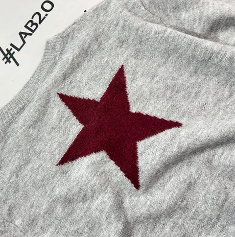Maglione Stars Grigio