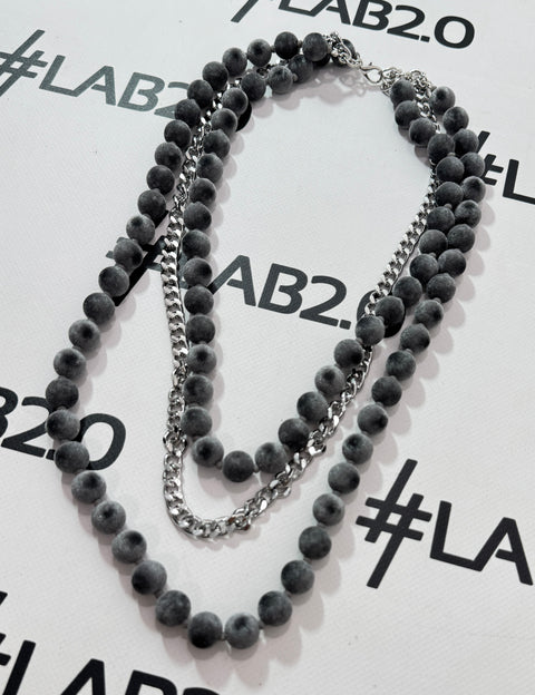 Collana Viola Grigia
