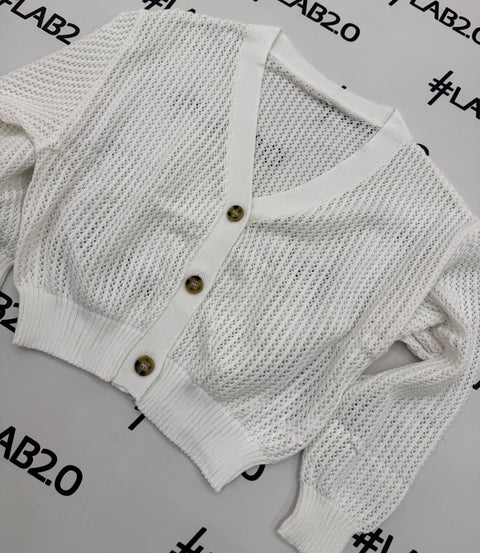 Cardigan  Cetty Bianco