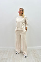Pantalone Rhianna PALAZZO Panna