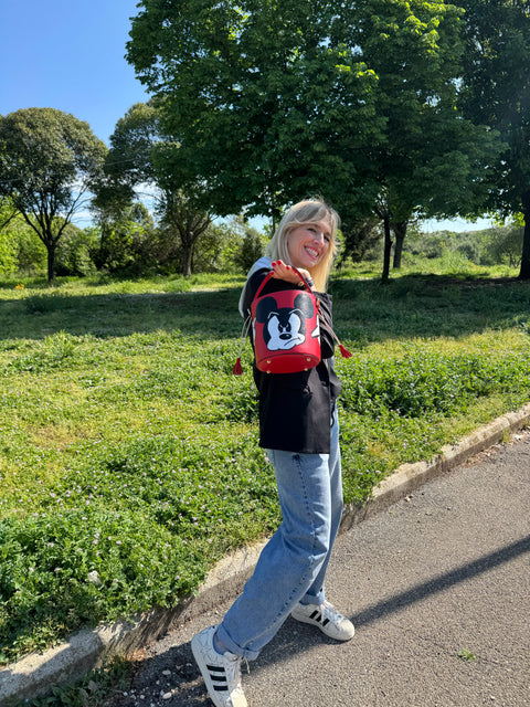 Angry Mickey bucket bag