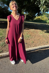 Tuta Arianna Burgundy