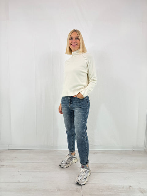 Maglione Beatrice Panna