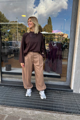 Pantalone Luce Jess Camel