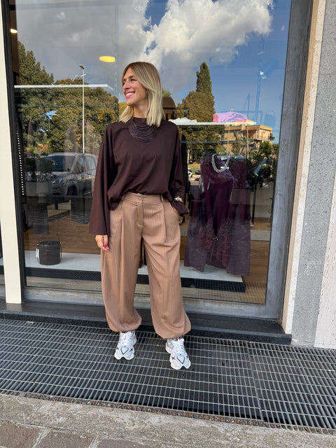 Pantalone Luce Jess Camel
