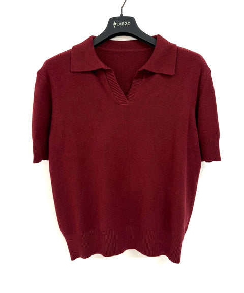 Polo Virginia Bordeaux