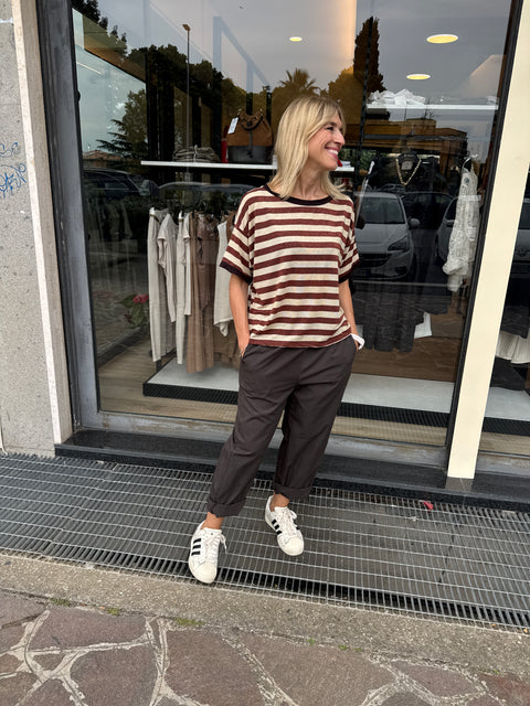 Brown Lisetta T-shirt