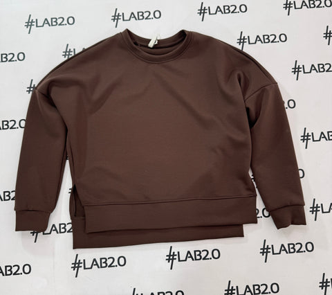 Felpa Rhianna Marrone