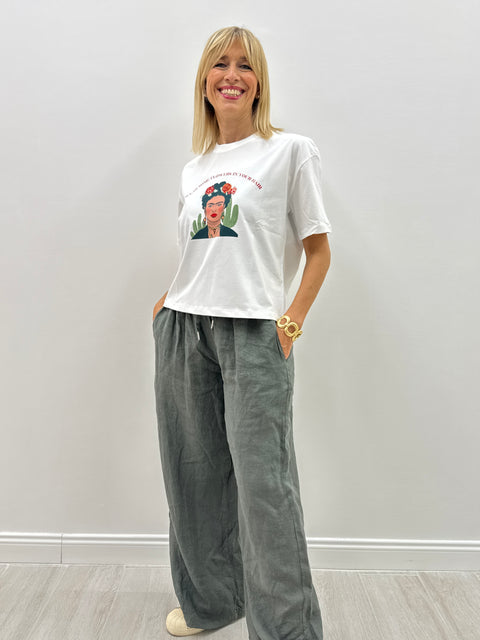 T-shirt Frida Fiori