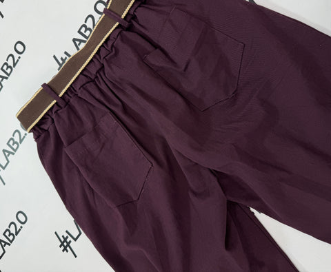 Pantalone Toffee Prugna