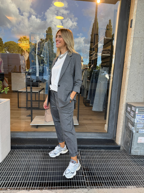 Blazer Moon Grigio