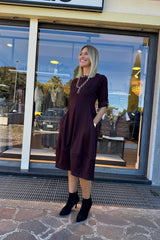 Abito Lara Bordeaux
