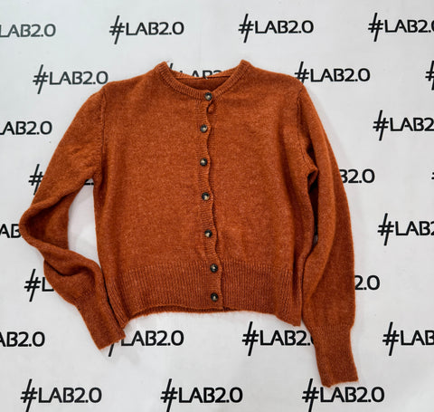 Cardigan Gabriella Ruggine