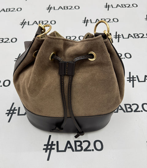 Borsa Camoscio Tortora