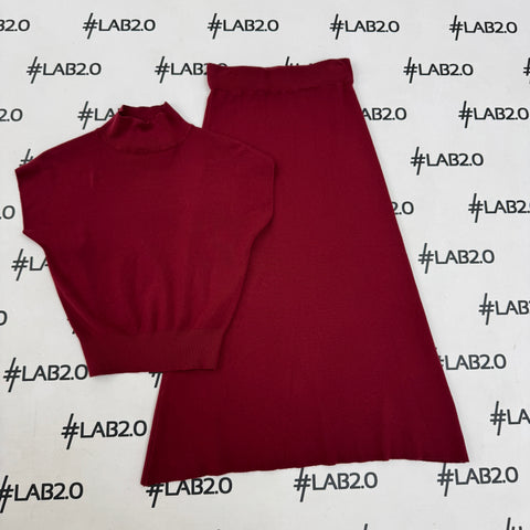 Ensemble bordeaux Sonia