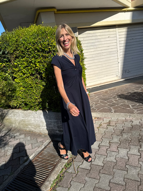 Blue Paris Dress