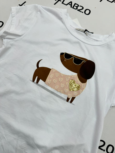 T-Shirt Lapo Rosa