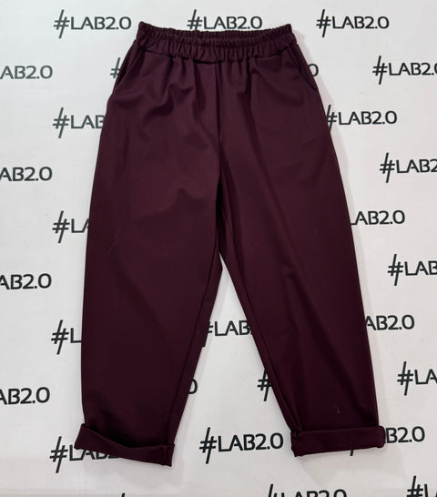 Pantalone Joy Bordeaux