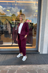 Pantalone Moon Bordeaux