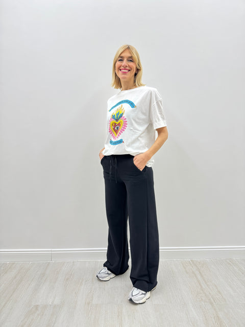 T-shirt Heart Bianca