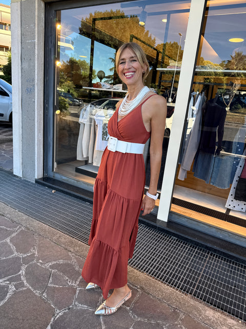 Vestido Viviana Color Óxido
