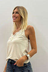 Top Elettra Crema