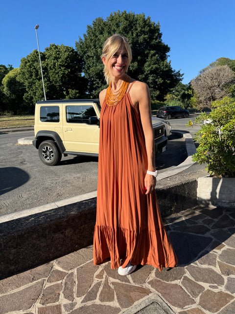 Susanna Rust Dress