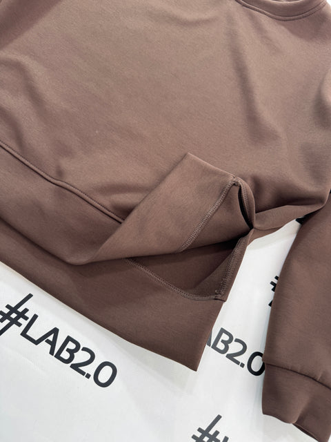 Felpa Rhianna Marrone