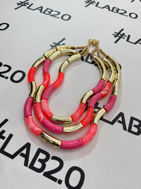 Collana Solange Pink
