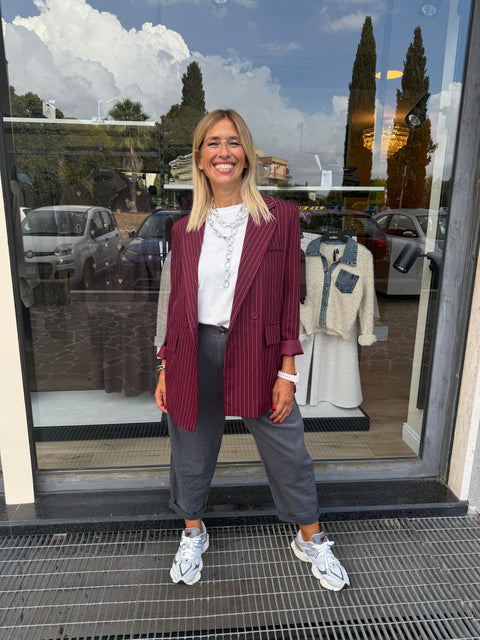 Outfit Ginevra Jess Bordeaux