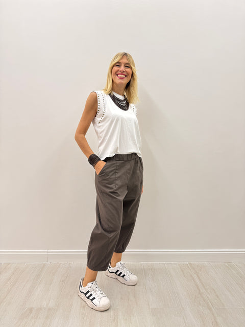 Pantalone  Ada COTTON Marrone