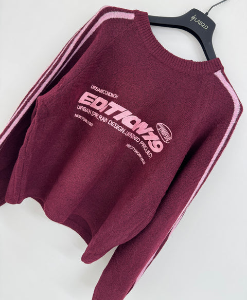 Maglione Edition Bordeaux