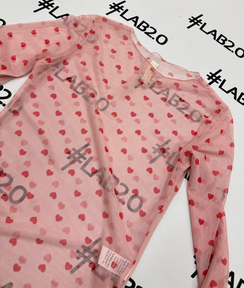 Maglietta Tulle Rosa