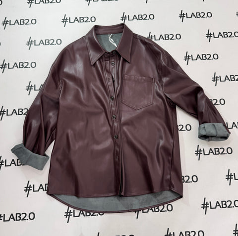 Camicia Tish Bordeaux