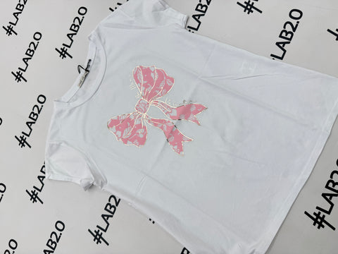 T-Shirt Fiocco Bianco