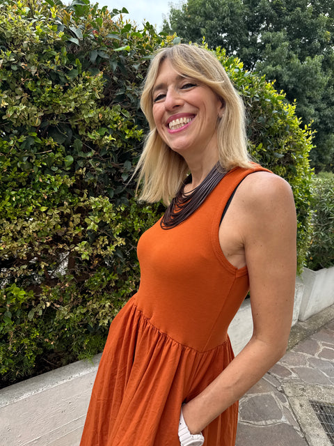 Rust Angela Dress
