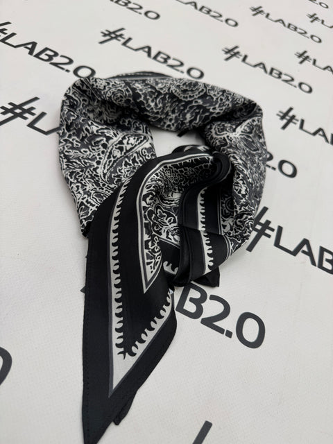 Foulard Cachemire Nero