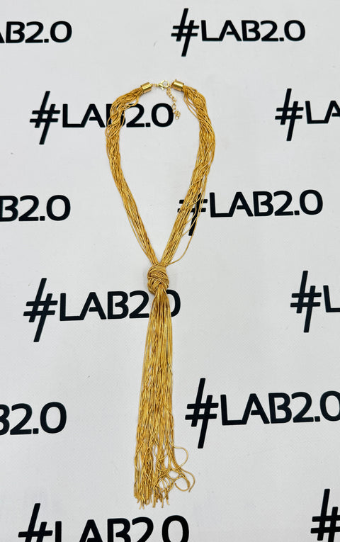 Collana Nodo Oro