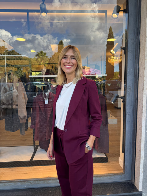 Blazer Moon Bordeaux