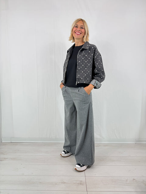 Pantalone Palazzetto Spinato