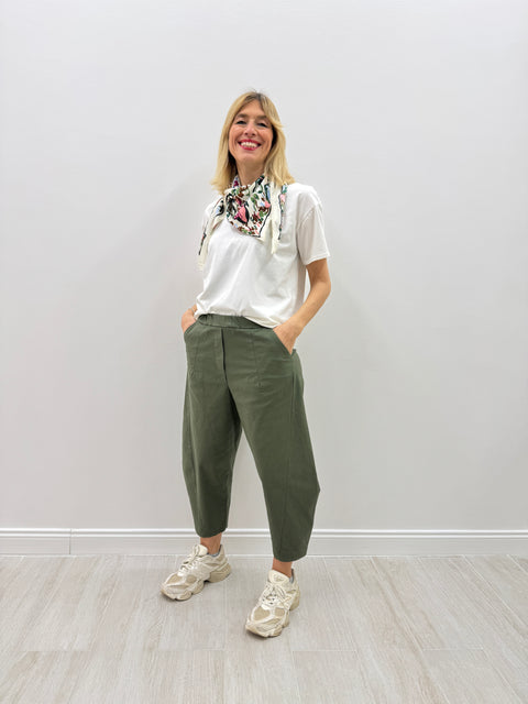 Pantalone  Ada COTTON Militare