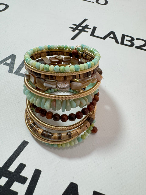Bracciale Tribe Acqua Marina