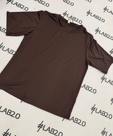 T-shirt Lorella Marron