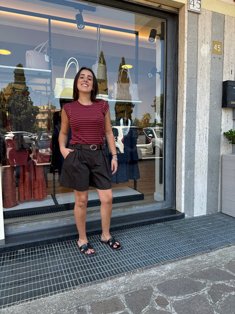 Pantaloncino Zante Marrone