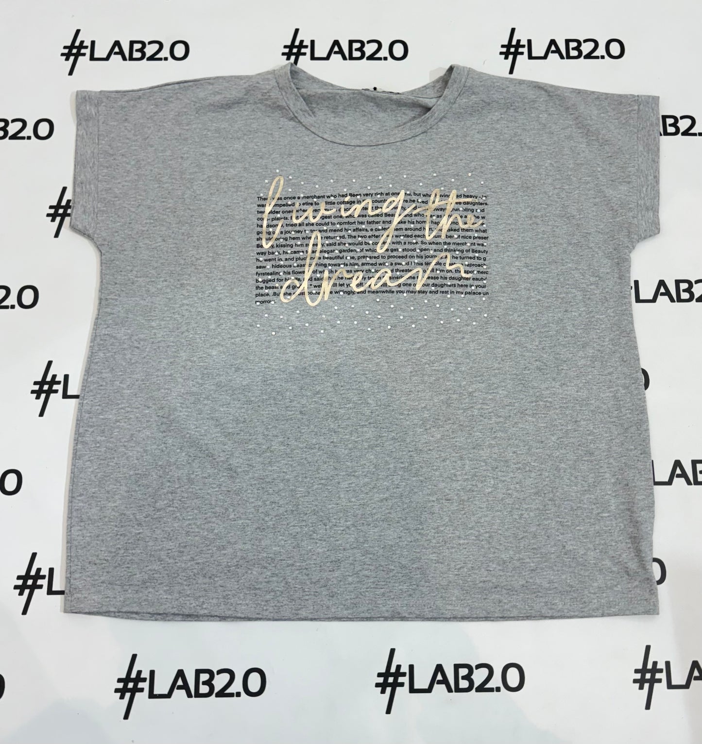 T-Shirt Doina Grigia