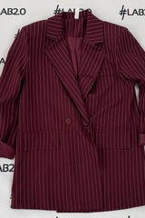 Blazer Ginevra Bordeaux