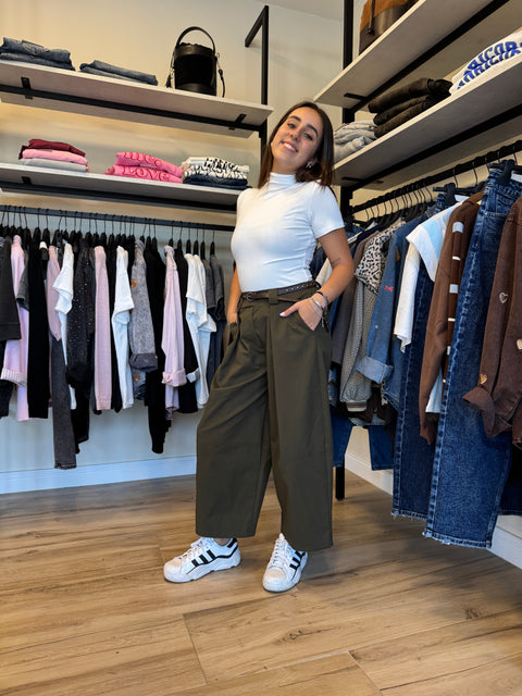 Pantalón Anita Verde Militar