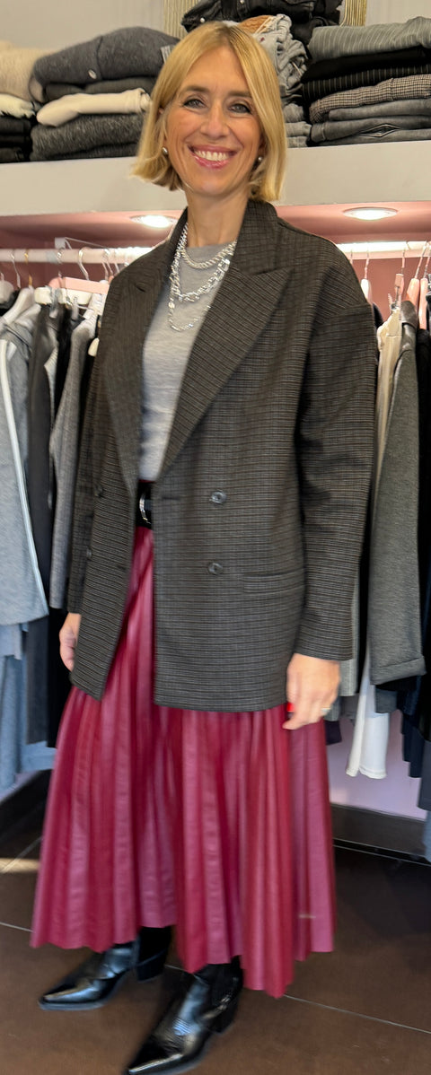 Blazer Doppiopetto Moka